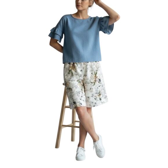 Vintage Pants - Vintage Boston Traveler Bermuda Shorts Side button